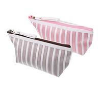 PLAFOPE 2pcs Travel Makeup Bag Wash Bag Cosmetic Pouch for Flight Attendant Essentials for Women for Travel and Daily Use