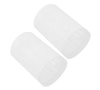 PLAFOPE 2pcs White Glass Lampshade for Ceiling Light with Detachable Design and Decorative Features, Suitable for Living Rooms and Offices, Small Cylinder Lamp Shade Replacement