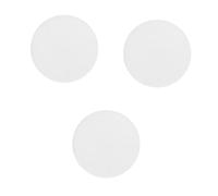 PLAFOPE 3 Pcs Ptfe Watch Glass Ptfe Glass Laboratory Watch Glass Dishes Lab Instruments Equipment Evaporating Dish Ptfe Disk Round Dish High Temperature Resistance F4 White