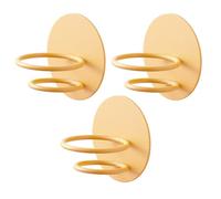 PLAFOPE 3 Pcs Wall Mounted Makeup Sponge Holders Egg Sponge Racks with Strong Bearing Ability Carbon Steel Material for Bathroom Storage and Organising