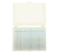 PLAFOPE 30pcs Microscope Slides: Pre-Cleaned Glass Slides - Smooth Surface Glass For Laboratory Research Biology Microbiology And Cell Studies