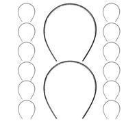 PLAFOPE 30pcs Plastic Tooth Comb Headbands Non-slip Thin Skinny Hairbands for Women Plain Vintage Style Hair Grips Bulk Pack for Fashion School and Everyday Use