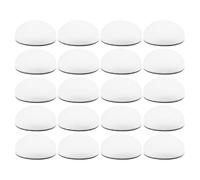 PLAFOPE 30pcs White Domed Replacement Foam Pads for Ink Pad Blender Tool, 3cm round Sponge Applicators for Painting and Scrapbooking, Easy to Use and Clean, for DIY Handcrafts and Artists