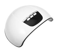 PLAFOPE 36w Led Screen Nail Dryer Lamp with Usb, Intelligent Sensor Curing Uv Gel Nail Lamp for Home and Salon Use, Arch Shape Portable Manicure Device in White