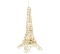 PLAFOPE 3d Wooden Puzzle Eiffel Tower Model, Safe Wood Material with Creative Self-assembling Design, and Ornament Worthy of Display on Your Desk