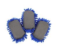 PLAFOPE 3pcs Dry Erase Board Erasers Chenille Cleaning Sponge Set Chalk Cleaner and Blackboard Duster for Boys and Girls