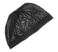 PLAFOPE 3pcs Elastic Wig Caps Stretchy Mesh Hairnet Breathable Soft Fabric Wig Accessories for Women Adjustable Fit Hairband