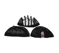PLAFOPE 3pcs Hair Care Net Caps Multi-functional Stretchy Mesh Wig Caps for Women Men Lightweight Breathable for Daily Use and Special Occasions