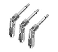 PLAFOPE 3pcs Hydraulic Jack Deflate Joints with Adjustable Angle Connection Shaft Horizontal Design for Rapid Pressure Release Replacement Parts for Automotive Floor Jack Supplies