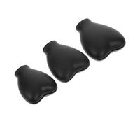 PLAFOPE 3pcs Makeup Brush Travel Covers Silicone Makeup Brush Protectors Applicator Lids