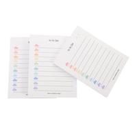 PLAFOPE 3Pcs Multi-function Note Pads Portable Memo Pads Household Writing Pad for Students and Office Use