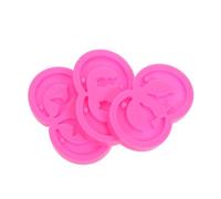 PLAFOPE 3pcs Silicone Pendant Molds with Hole for Resin Casting Animal and Moon Shapes Including Cat Wolf Mermaid Tail Jewelry Moulds for DIY Earrings Necklace Making Craft Decor