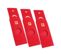 PLAFOPE 3pcs Traditional Chinese Red Envelopes for Lunar Year Year Snake Money Cash Packets Hongbao Red Pocket for Weddings Celebrations with Luck Symbolism