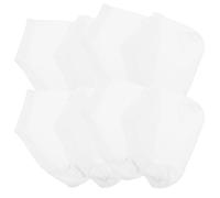 PLAFOPE 4 Pairs Moisturizing Cotton Spandex Ankle Socks Good Elasticity and Breathable Design for Cracked Heel Repair and Overnight Foot Care