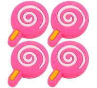 PLAFOPE 4 Pcs Lollipop Silicone Tennis Racket Dampeners Soft Shock Absorbers for Reducing Vibration Universal Fit for Tennis Racket Strings