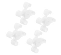 PLAFOPE 4 Sets Scale Dollhouse Table and Chair Miniature Furniture for Architectural Models DIY Scene Accessories Material Easy Assembly for Sand Tables and Model Displays