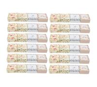 PLAFOPE 40Pcs DIY Handmade Soap Boxes Paper Packaging Kraft Cardboard Holder for Homemade Soaps Easy Fold Reusable Wrapping Boxes