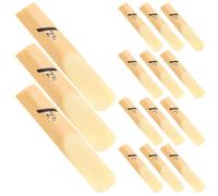 PLAFOPE 40pcs Tenor Saxophone Reeds 2.5 Strength Eb Woodwind Reed Replacements for Saxophone and Clarinet with Responsive Sound and Eliminates Squeaks, for Personal Practice and Band