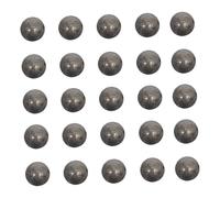 PLAFOPE 45pcs Pyrite Beads Necklace Beads for Jewellery Making 8mm Stones for Jewelry Making DIY Charms Dark Brown