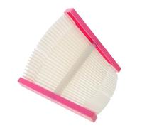 PLAFOPE 48-color Nail Polish Display Board in Pink Plastic with Fan-shaped Tips for Nail Salons and Home Use Client Color Selection