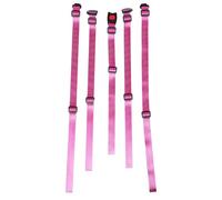 PLAFOPE 4pcs Adjustable Five-Point Chair Belt Safety Harness for High Chair Stroller Replacement Straps Fade-Resistant Quick Release Compatible with Furniture