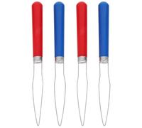 PLAFOPE 4pcs Buttoning Tool Clothes Button Tool Button Hook Aid Assistive Assist Device Auxiliary Assist Dressing Shirt Helper Zipper Puller