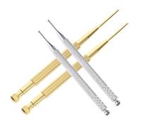 PLAFOPE 4pcs Ear Point Detector Acupoint Massage Tool Silver Ear Probe Pen for Therapy Wellness Practice