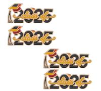 PLAFOPE 4pcs Graduation Cap Brooch Pins Class of Academic Jewelry for Celebrations Versatile Graduation Souvenirs for Parties and Ceremonies Thoughtful Students