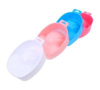 PLAFOPE 4Pcs Manicure Soak Bowls Single-Layer Nail Polish Removing Bowls Nail Art Spa Tool Set Pink Blue White and Rose for and Removal