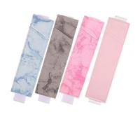 PLAFOPE 4pcs Pu Pen Organizer Pencil Case Multi-Color Small Pocket Protectors for Nurses and Doctors Reusable Pen Pouches Office Storage Bag Suitable for Medical and Office Random Color