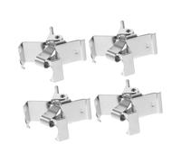 PLAFOPE 4pcs Stainless Steel Oil Painting Frame Separation Clips for Artists Wet Canvas Carriers Compatible with Various Frame Thicknesses for Oil Painting and Sketching