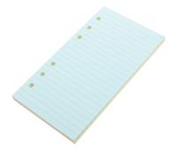 PLAFOPE 50 Pages Colorful Loose Leaf Paper for 6 Ring Planner or Notebook with 6-Hole Design, Smooth Writing Paper for Daily Use and Diary Refills