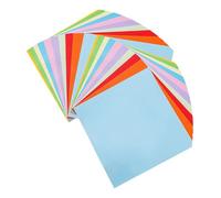 PLAFOPE 500pcs Double-Sided Colored Origami Paper Square Vibrant Colors Craft Folding Paper Kit for Beginners Classroom Art Projects for Creative DIY Designs