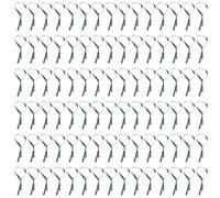 PLAFOPE 500pcs Gardening Cable Ties Rattan Plants Ties for Garden and Greenhouse Adjustable Plastic and Iron Wire Binding Straps Will Not Hurt Your Hand