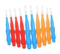 PLAFOPE 50Pcs Interdental Brushes Portable Cleaners for Travel and Daily Use Teeth Cleaning Supplies for Healthy Gums and Preventing Bad Breath