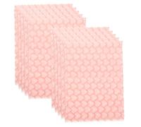PLAFOPE 50pcs Pastel Heart Bubble Mailers Shockproof Padded Shipping Envelopes for Small Business Packaging Stylish Cushioning Bubble Pouches for Fragile Items Safe