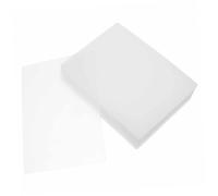 PLAFOPE 50pcs Transparent Matte Plastic Binding Covers Wear-Resistant Sheet Protectors for Reports and Proposals Clear Plastic Book Covers for Office School and Personal Use