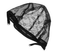 PLAFOPE 5pcs Adjustable Elastic Mesh Wig Cap Nets for Women High Elasticity Hair Net with Ventilated Dome Design Comfortable Fit for Daily Use and Dress-up Hair Accessories