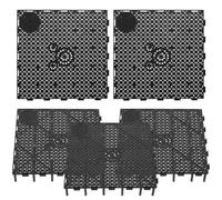 PLAFOPE 5pcs Fish Tank Bottom Filter Tray Plastic Grid Divider for Aquarium Easy Water Flow and Filter Impurities for Raising Fish