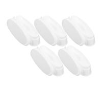 PLAFOPE 5pcs French Powder Box for Nail Dip Powder Kit Dual Use Plastic Storage Box for French Manicure Kit Saver