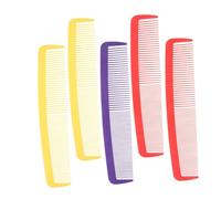 PLAFOPE 5pcs Funny Giant Wide Tooth Comb for Halloween Carnival Party Oversized Lightweight Plastic Hair Comb Props for Costumes Stage Performances Creative Photography