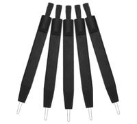 PLAFOPE 5pcs Hearing Aid Cleaners Brush Tool with U-Shaped Hook for Clearing Trapped Ear Wax and Cleaning Hearing Aids Made of Sturdy Abs and Nylon Material for Daily Device Maintenance