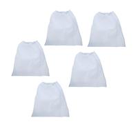 PLAFOPE 5pcs Nail Dust Collector Bag Non-woven Dust Suction Collector Pouches Storage Container for Nail Art Suction Cup