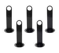 PLAFOPE 5pcs Portable Soccer Training Cone Holder with Lightweight Pp Material Black Mark Disk Bracket for Football Training Cones