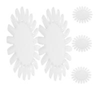 PLAFOPE 5pcs Sunflower Nail Art Display Cards 50 Colors Nail Polish Rack for Home Outdoor Use