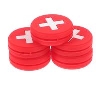 PLAFOPE 5pcs Tennis Racket Vibration Dampeners National Flag Design Silicone Shock Absorbers for Racquet Sports Accessories