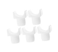 PLAFOPE 5Pcs Wheelchair Seat Rail Guides Accessories Support Blocks for Drive Wheelchair Replacement Parts Easy to Install Secure Seat Stabilizer