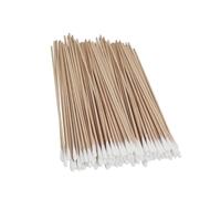 PLAFOPE 6 Packs Pet Cleaning Single Head Wooden Stick Cotton Buds for Safe Ear Hygiene and Gentle Dirt Removal and Grooming Tool for Dogs and Cats