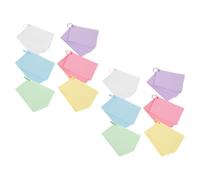 PLAFOPE 600pcs Lined Colored Flashcards with Metal Rings Assorted Ruled Index Cards Study Notepad for Students Office School Portable Color-Coded Memo Pads for Exam Revision and Work Notes