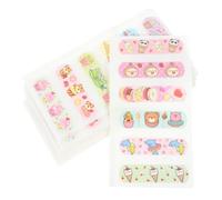 PLAFOPE 60Pcs Breathable Injured Patches for Self-Adhesive Wound with Cute Cartoon Designs Portable Plasters for Boys